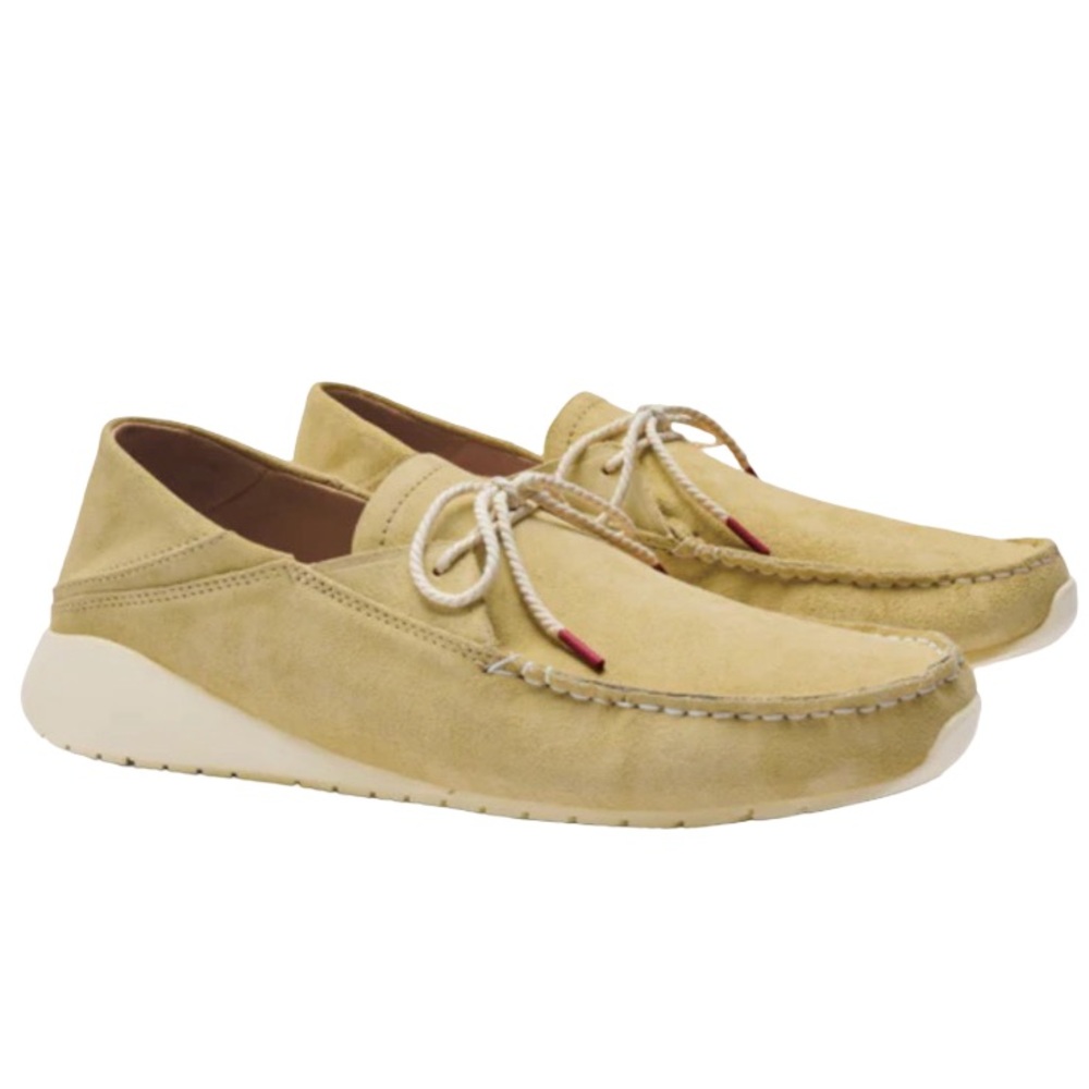 OLUKAI KA'A DRIVER | GOLDEN SAND Mens Premium Footwear